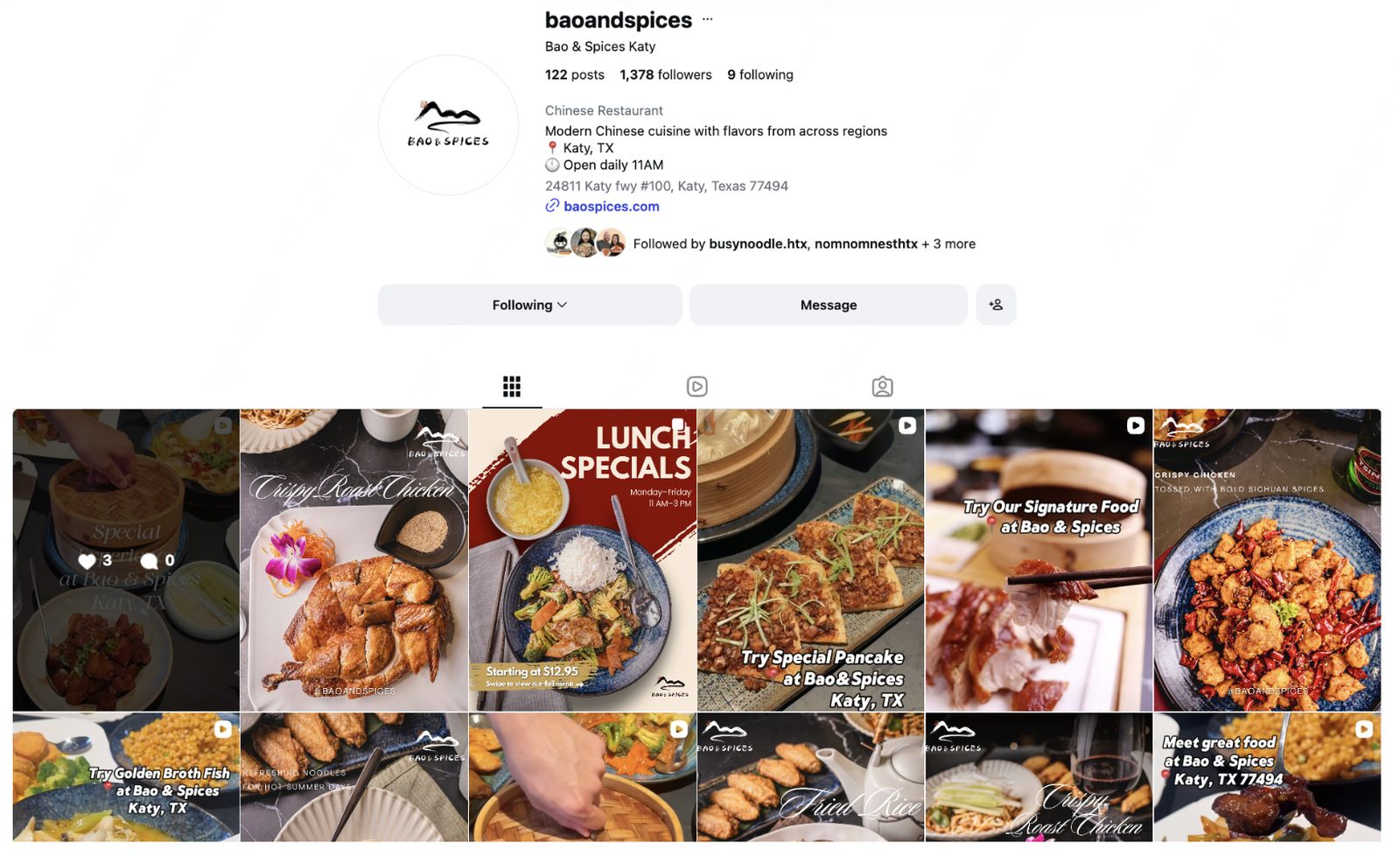Bao & Spices content